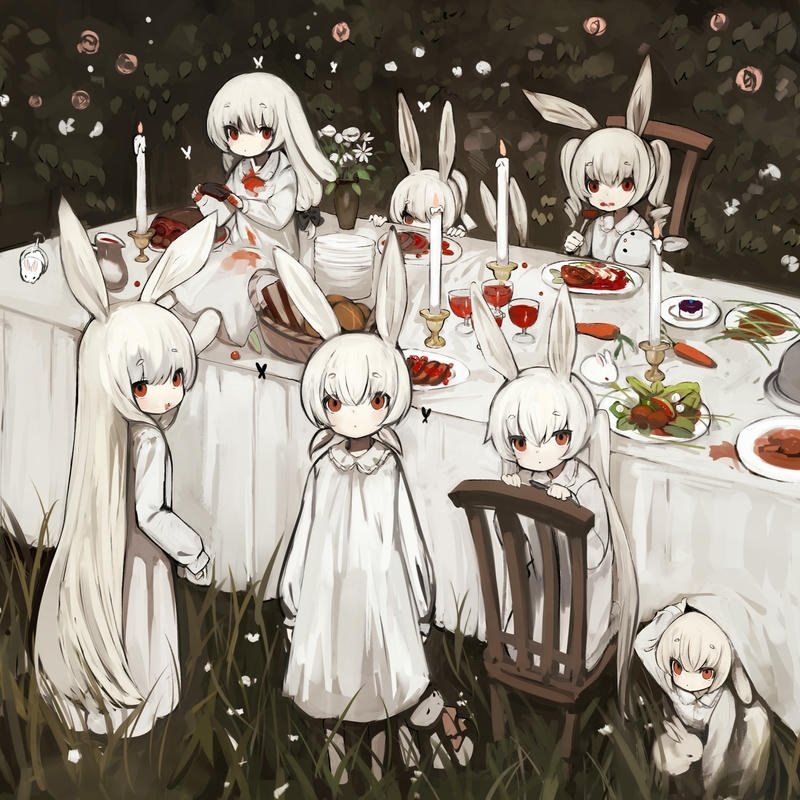 thỏ anime 6
