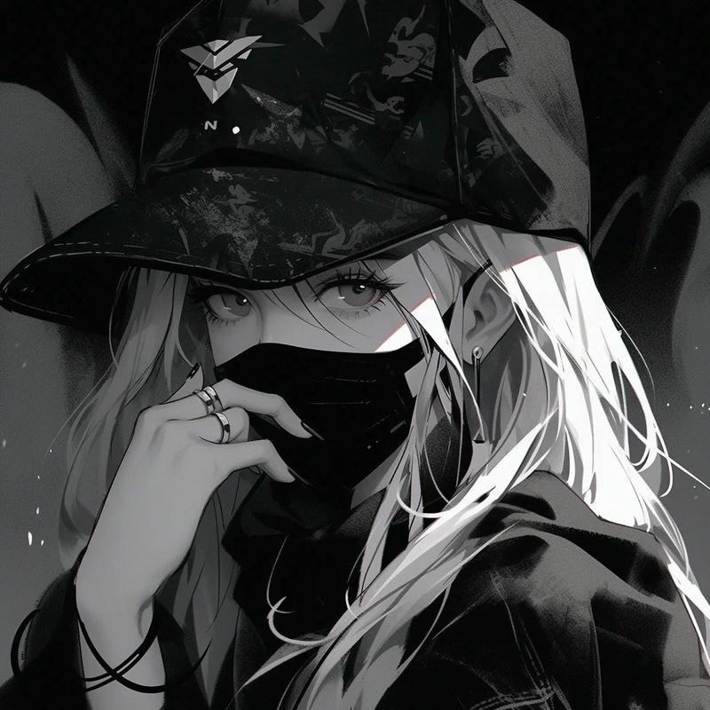 Avatar anime nữ ngầu lạnh lùng 35