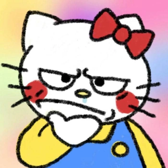 ảnh meme Hello Kitty 3