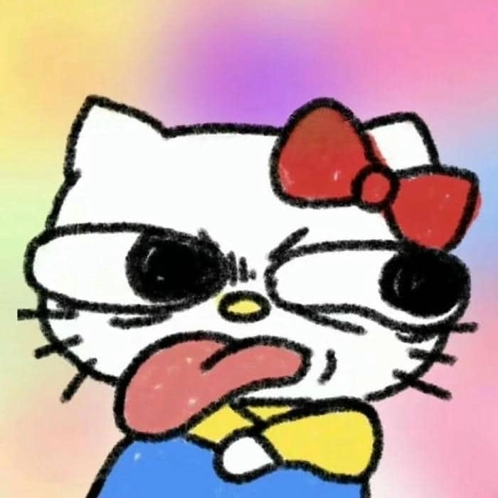 ảnh meme Hello Kitty 6