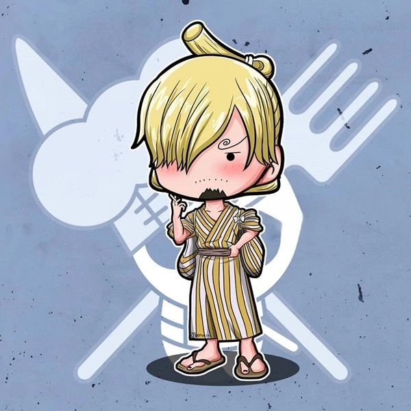 ảnh chibi Sanji 3