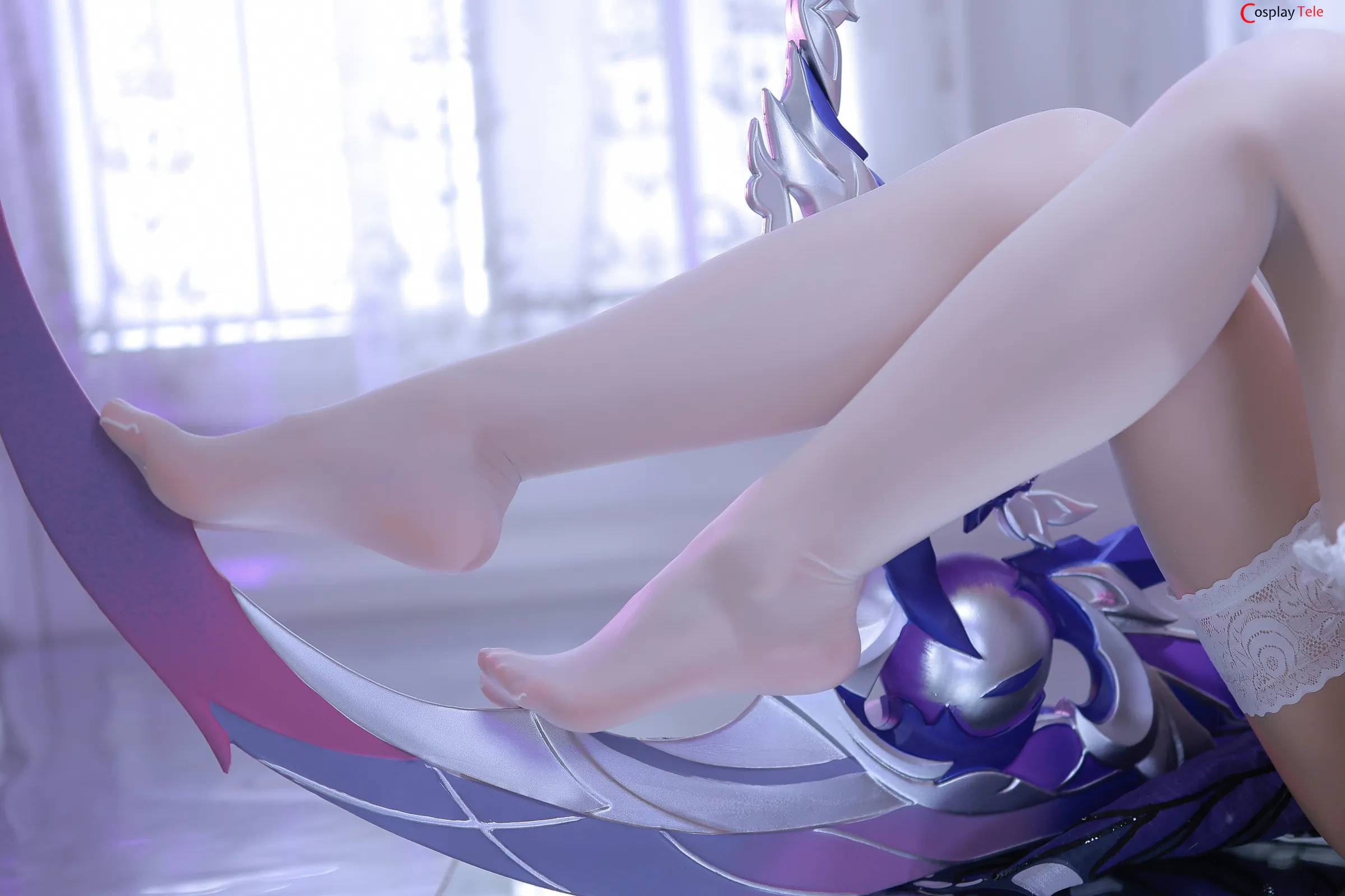Aqua cosplay Castorice 17