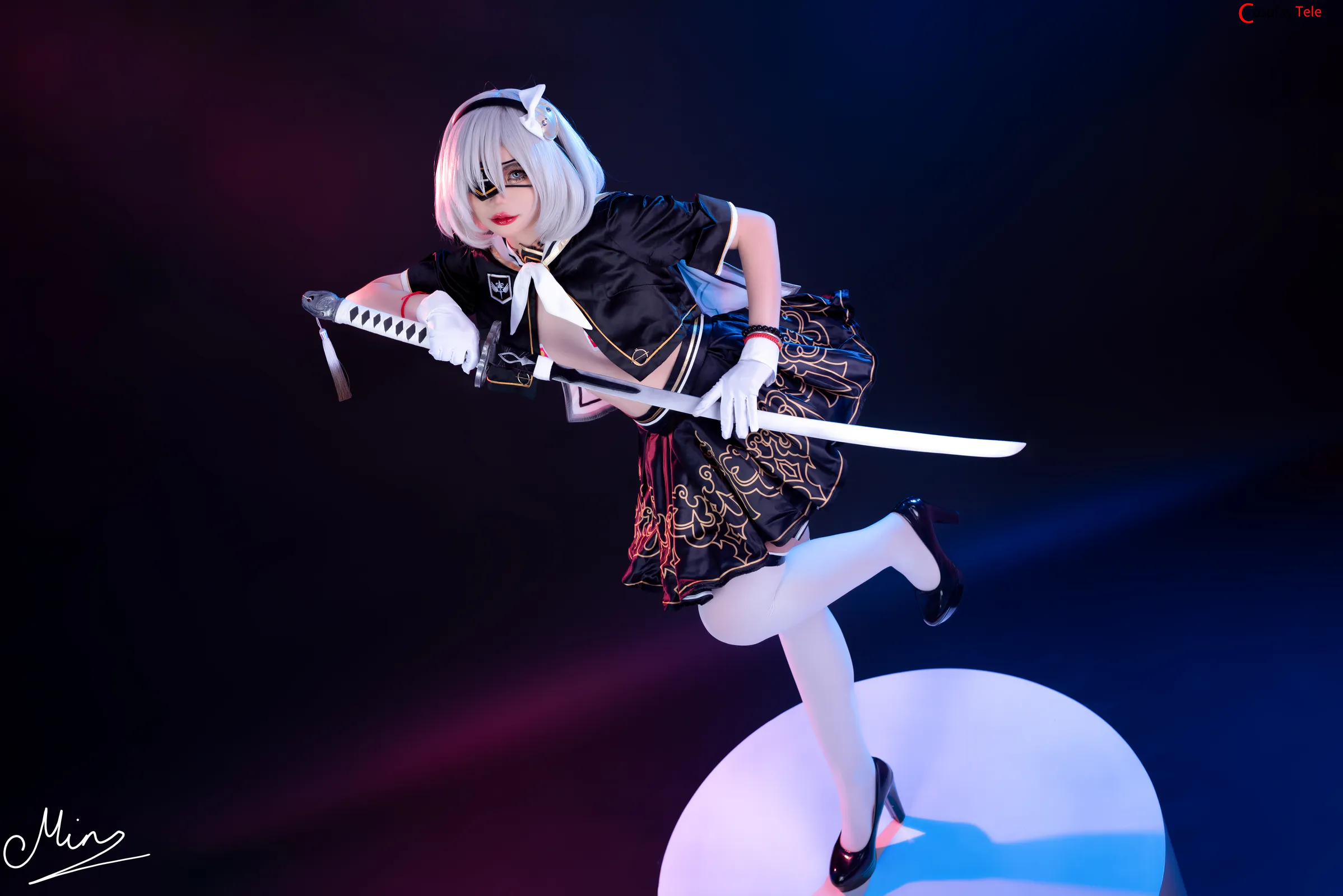 Miinmeow cosplay 2B 1