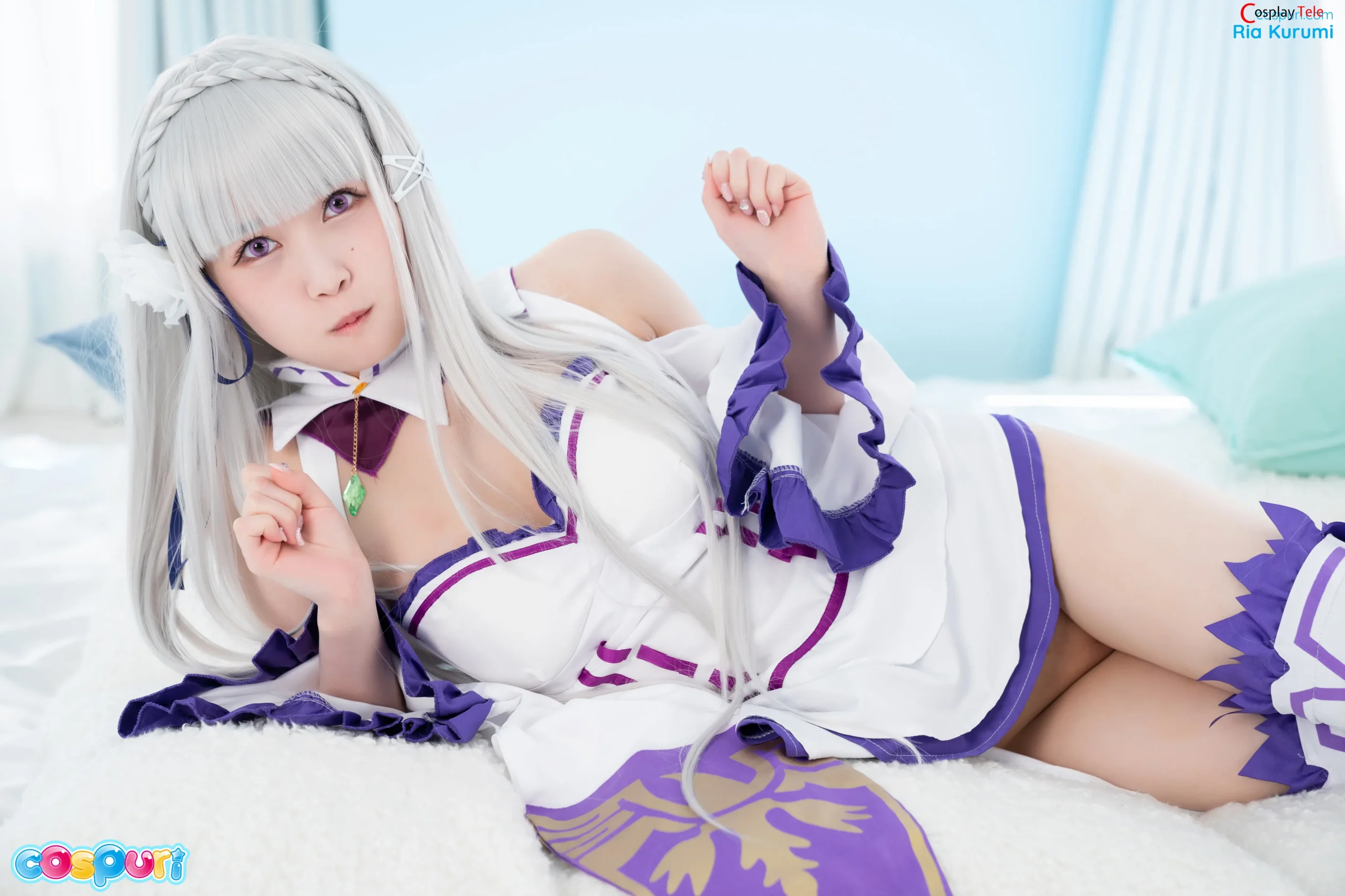 Ria Kurumi cosplay Emilia 39