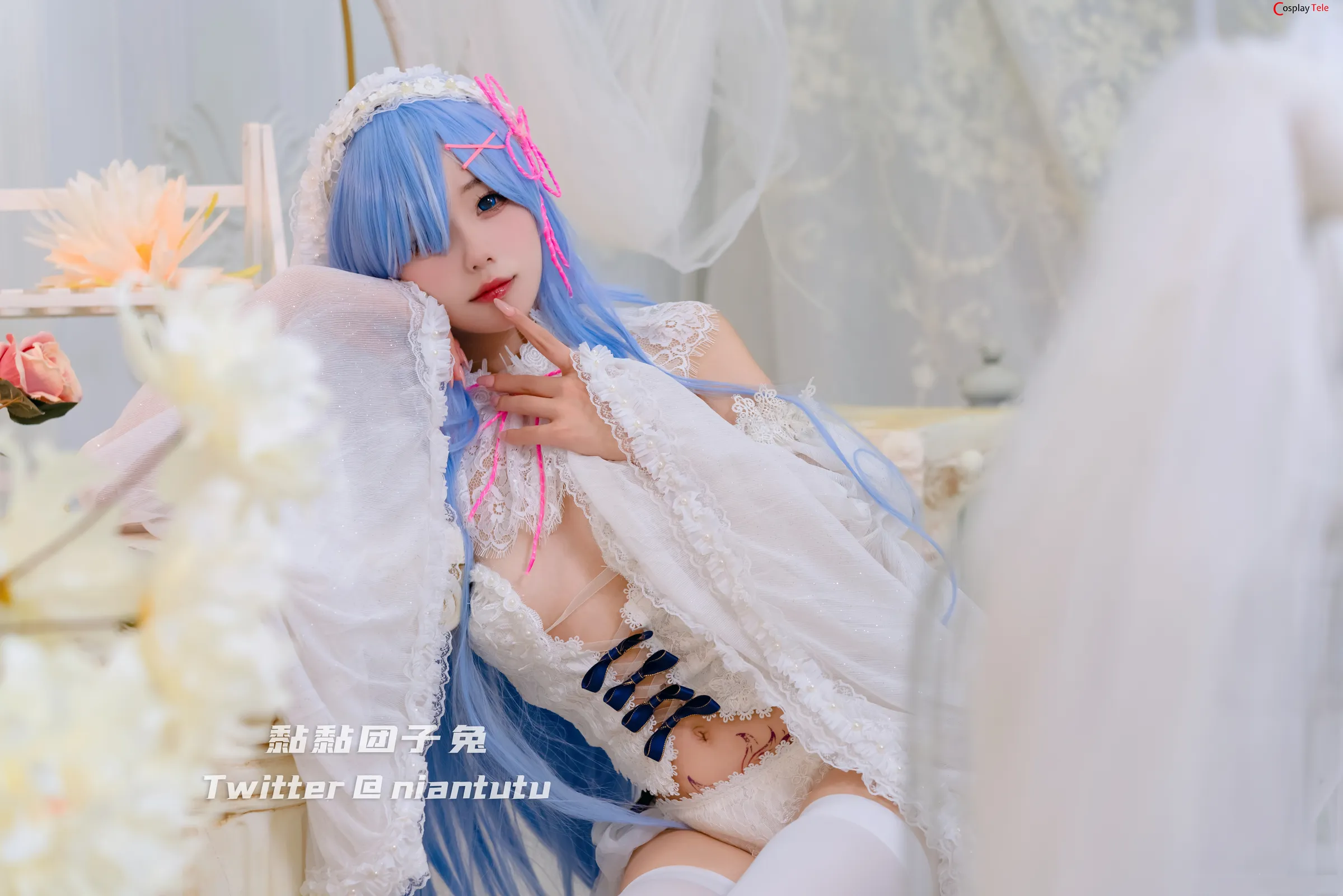 Yaokoututu cosplay Rem Bride 7