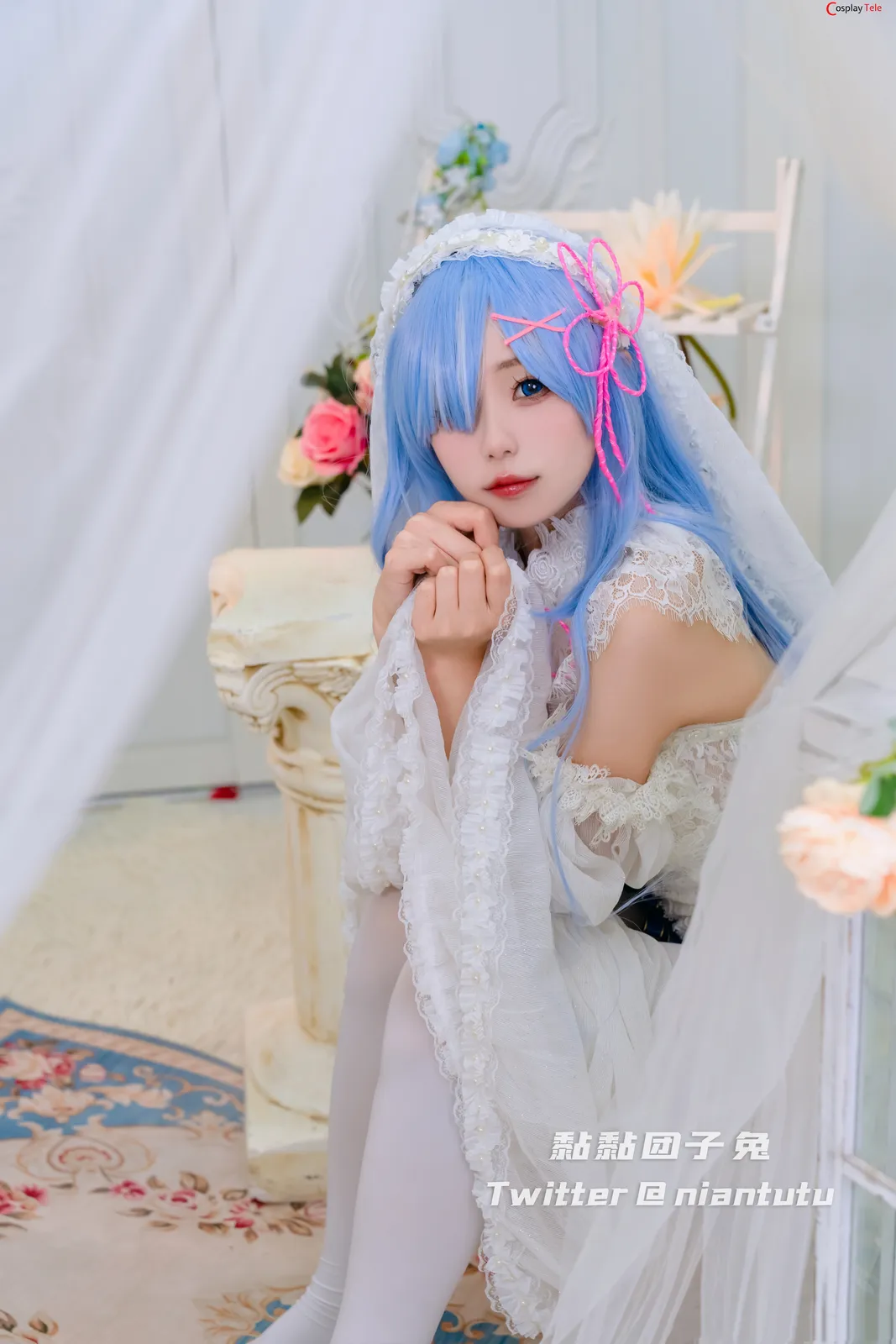 Yaokoututu cosplay Rem Bride 8