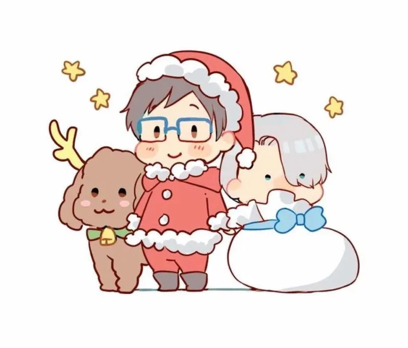 ảnh chibi giáng sinh 2