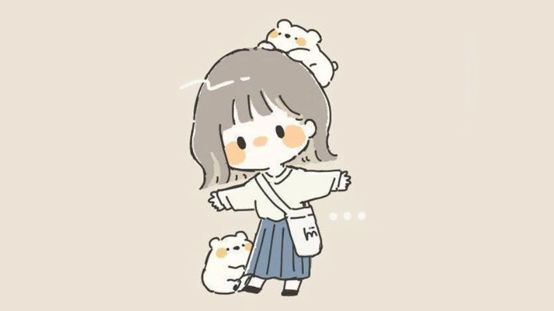 ảnh chibi nữ học sinh 5