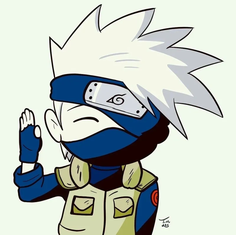 ảnh Kakashi chibi 5