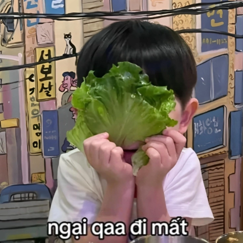 ảnh meme ngại 3