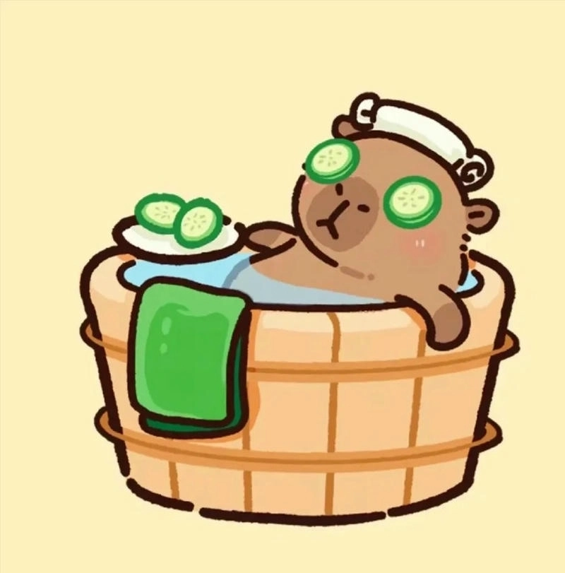hình ảnh capybara chibi 8