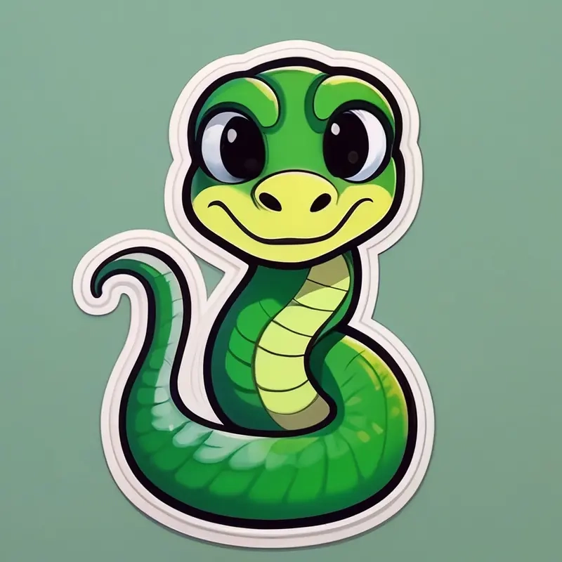 rắn chibi 7