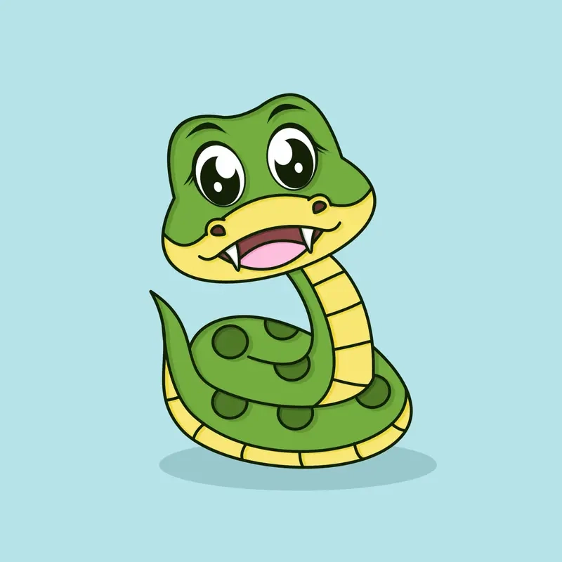 rắn chibi 19