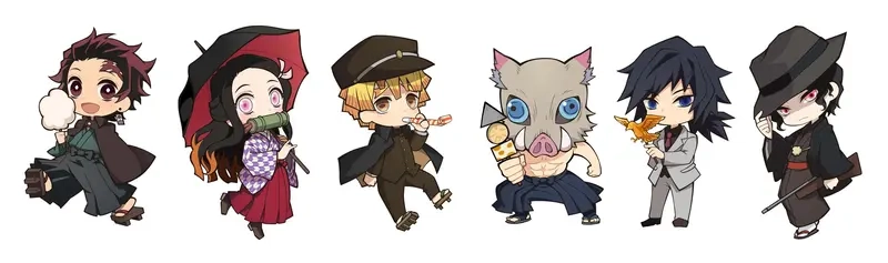 thanh gươm diệt quỷ chibi 24