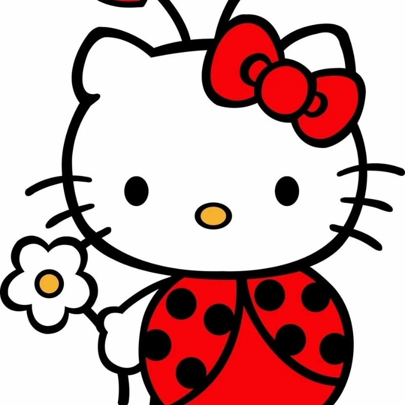 Hello Kitty tô màu 22